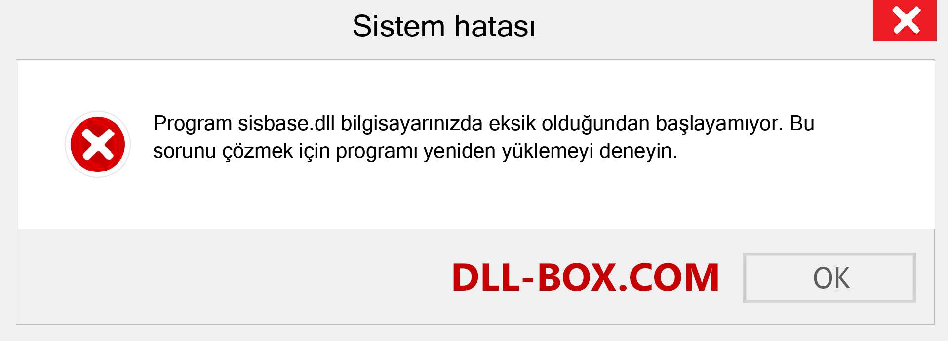 sisbase.dll dosyası eksik mi? Windows 7, 8, 10 için İndirin - Windows'ta sisbase dll Eksik Hatasını Düzeltin, fotoğraflar, resimler